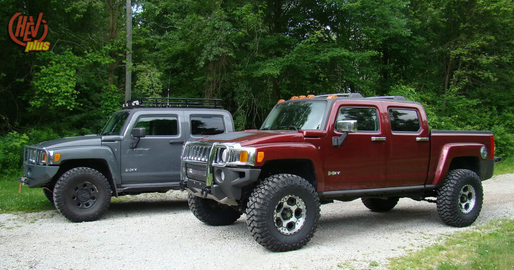 Hummer h3t пикап багажник