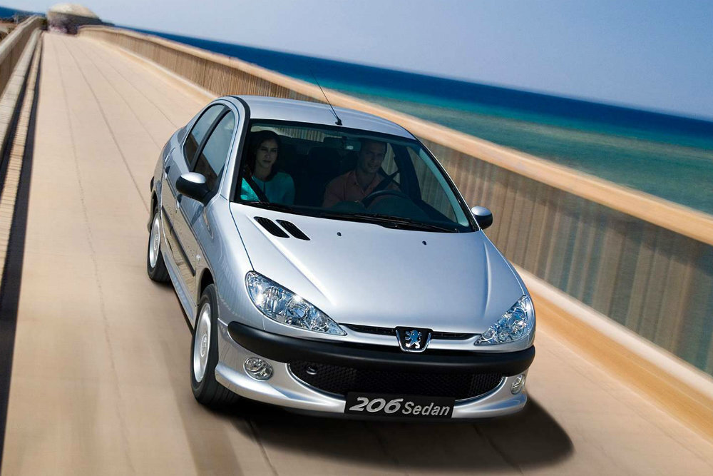 Peugeot 206\ 206 SedanФото: Пресс-служба Peugeot.