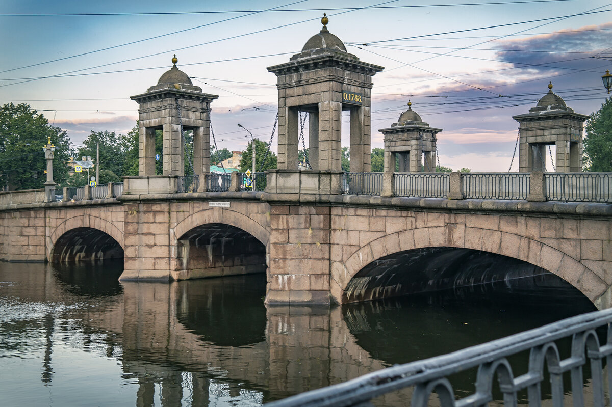 Старо калинкин мост в санкт петербурге фото