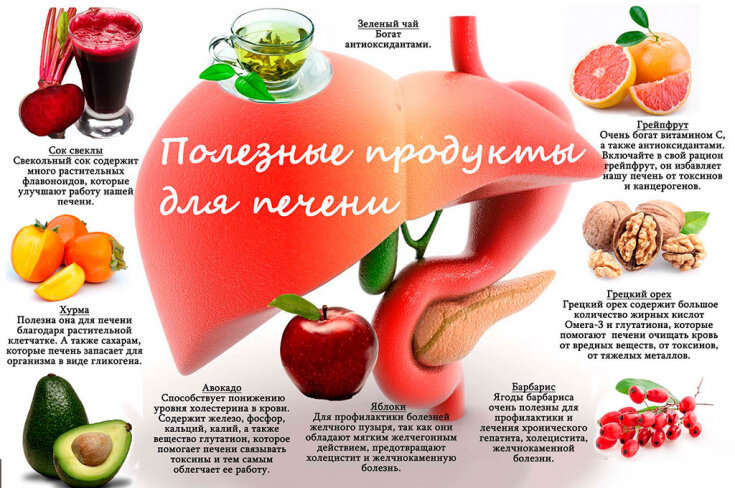 Диета при заболеваниях печени, желчного пузыря, желчных путей, после операции холецистэктомии