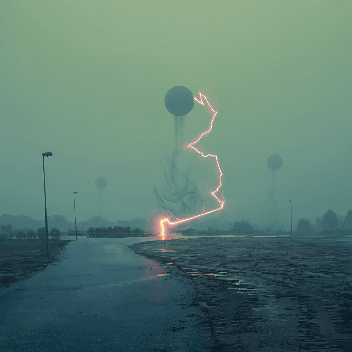с сайта https://www.simonstalenhag.se/

Илья Сергеевич Удалецкий сидел в своём рабочем кабинете на втором этаже и разговаривал по телефону. В эпоху процветания Илья Сергеевич не изменил своим классическим вкусам, воспитанным в небогатом детстве исключительно на заморских журналах эпохи девяностых, случайно попавших в сельскую местность в количестве одной штуки. Будущий олигарх почерпнул оттуда знания, как должен выглядеть настоящий дом миллиардера, он помнил, что в журнале была продемонстрирована усадьба какого-то магната 90х годов в Чинквитерре, поэтому в его доме преобладал такой же неоампир. Витиеватые деревянные конструкции вычурных столов богато гармонировали с тёмными дорогими тканями, драпировавшими стену, с наборными деревянными паркетами из ценных пород древесины,привезённых со всего света и местами прикрытых бесценными персидскими коврами, штучного производства. Дизайнер, оформлявший поместье богача, поначалу пытался повлиять на устаревшие вкусы хозяина дома, но. в итоге, был вынужден сдаться и воссоздал интерьер виллы Грация в Чинквитерре. принадлежавшей на тот момент одному из русских финансовых магнатов.  Итак, хозяин кабинета был облачён в тяжёлый домашний халат - стилизованная копия пушкинских времён и неспешно вёл обстоятельный разговор по стационарному телефону, современный аппарат, заключенный в форму времён начала 20го века.  - А что Сергей, так и не объявлялся? - басовито прогудел в трубку Удалецкий и, видимо, расстроенный ответом, поцокал языком, - Печально, печально, Дмитрий, ну вы там держитесь! Кстати, забыл поблагодарить Вас за подготовленное представление.!- сменил он резко тон и тему.  - Да-да, мне на генеральном прогоне всё очень понравилось! И главное, какие потрясающие авторские находки! - хохотнул олигарх, - Особенно вот та с Газелью возле второй сцены! Просто великолепно ! То. что нужно! Так вот, Дмитрий, конечный платёж, считайте, Вам уже переведён на счёт. Благодарю ещё раз. А по поводу Сергея, не волнуйтесь, если парень жив, то непременно найдётся! Уж я об этом лично позабочусь, обещаю вам свою помощь в этом вопросе. Ага.  Тут в кабинет постучал дворецкий Ильи Сергеевича и сообщил, что пришёл Артём и ждёт, когда отец освободится.  - Дмитрий, всё, жму руку! Приехал Артём, иду его встречать! - Удалецкий повесил трубку и пружинисто поднялся из кресла.  В каждом движении этого рослого кряжистого мужчины сквозила уверенность и мягкая звериная грация. Хозяин дома, запахнул халат и направился из кабинета вниз, в холл, где его уже ждал сын.  Артём, увидев отца, улыбнулся,хотя не смог не отметить некоторых изменений, произошедших с внешностью Ильи Сергеевича: уже не молодой миллиардер, пять лет назад разменявший шестой десяток лет, постепенно двигался к старости, несмотря на все ухищрения врачей и косметологов. Удалецкий старший подошёл к сыну и крепко обнял его, затем отстранился держа того в руках и, насмотревшись вдоволь, опять крепко обнял.  - Сынок, - голос миллиардера слегка дрогнул, видимо, чувства подкатили к горлу, - Сын, я так рад видеть тебя сейчас в нашем доме! Наконец-то! Наконец-то ты сможешь вместе со мной встать у руля, продолжить дело всей моей жизни.  - Папа! - начал было Удалецкий-младший но старший по привычке никого не слыша продолжил  - Как ты возмужал! Вырос-то как! Окреп! - олигарх наконец отпустил сына из объятий и отступил на пару шагов назад - Ндааа, совсем взрослый стал! Заматерел!  В глазах Ильи Сергеевича явственно угадывалась отеческая гордость и восхищение.  -Ну? Что же мы стоим на пороге? Пойдём ко мне в кабинет! Опрокинем по рюмашке за встречу? Ты не голоден?  - Нет отец, в джете кормили - первое, что успел ответить Удалецкий-младший. На самом деле, он тоже был очень счастлив видеть своего отца и только при встрече с ним понял, насколько сильно он соскучился. Из головы как-то сразу сами собой вылетели мысли о предстоящем серьёзном разговоре. Он, просто, был счастлив от того, что наконец отказался в родном доме, рядом с единственным родным человеком в этом мире и на него накатили эмоции не меньшие, чем у отца.  - Папка, ты знаешь, как я по тебе соскучился? - всего только и смог сказать Артём отцу, до того, как дрогнул его голос. Он знал, что отцу не нравится эта сентиментальность: Удалецкий-старший больше любил суровые мужские отношения, но ничего не мог с собой поделать, ему так не хватало вот этого родного тепла все эти годы, проведённые в обучении вдали от родины.  - Да будет тебе, сын! Давай, соберись, совсем мы с тобой нюни распустили! - совсем незлобно пожурил сына хозяин дома. - Пойдём лучше ко мне в кабинет, треснем по рюмашке! - он задорно потёр руки и совершенно несерьёзно, по-молодецки, взлетел вверх по лестнице. Обернувшись на верхней ступени спросил:   -Точно есть не хочешь?  - Не-а!  - Ну, как знаешь! Сам себе уже взрослый человек вырос! Прошу! - Этот жест в сочетании с тяжёлым халатом очень напомнил Артёму давно виденную сцену из "Покровских ворот" и он, заговорщически быстро, нырнул в кабинет Ильи Сергеевича.  Илья Сергеевич разливал какой-то невероятно дорогой бренди или коньяк (Артём в этом совершенно не разбирался) по бокалам, отставив тяжёлый хрустальный флакон, отец, подошёл к сыну, развалившемуся в удобном кожаном кресле, стоящем напротив рабочего стола Ильи Сергеевича и передал ему пузатенький бокал.  - Ты только не спеши, погрей в руках! Это мне дядя Ливан привёз из своих погребов. Редкость жутчайшая! Помнишь дядю Ливана? - обычно суровый и немногословный Удалецкий-старший, теперь позволил себе снять маску в присутствии сына и щебетал что-то незатейливое, сам похохатывая своим же шуткам. Казалось, что он, как большой шмель, над огромным цветком, которым для него служил журнальный столик, жужжит под нос себе любимую песенку и кружит басовито гудя крыльями.  - Ты его погрей-погрей! Затем маленький глоток и по нёбу покатай, а я сейчас лимончик подрежу, потом на верхней ноте закусить, ай, как вкусно! - шмель всё гудел в районе стола, а Артём мыслями опять унёсся в глубокое детство, когда ещё была жива его мама, и папа вот также по-домашнему уютно разделывал какую-то рыбину на газетке, на пикнике, что-то рассказывая им обоим и всё также посмеиваясь сам своим шуткам. Давно он не видел отца в таком добром расположении духа, почитай, с самого момента гибели матери.  Артём млел, купаясь в тёплых лучах тех воспоминаний и ему казалось, будто ничего этого не было. Ни внезапного ухода из жизни мамы, ни невероятного взлёта на верхушку власти и бизнеса Удалецкого-старшего, ни затворнической и такой одиноко-холодной учёбы в далёкой и сырой Англии. Мир опять был в розово-жёлтых красках, весь такой дружелюбный, обволакивающий, словно инкубатор с яркой лампой из огромной картонной коробки для цыплят у бабушки по весне. Выныривать из этого уютного и такого близкого родного прошлого, ой как не хотелось, но Артёма буквально выдернули из этих мягких лап слова отца:  - Так что, Артём, половину акций по РАДАРу я уже переписал на тебя, скоро к тебе с этим вопросом придёт мой поверенный, ну ты помнишь Серафимова Петра Григорича? Он ещё помогал все дела мне улаживать, когда наша мама.......это самое... - тут Илья Сергеевич слегка запнулся и окунул нос в свой пузатенький бокал. Глубоко потянув носом он невпопад продолжил, - Нет, ну какой же всё-таки букет?! Молодец дядя Ливан! Тёмка, ты как? Оценил?  - Какие акции РАДАРа, пап?! - Артём, выскочил из кресла, как ошпаренный и подошёл вплотную к рабочему столу, за которым уже успел разместиться Удалецкий-старший, пока младший пребывал во грёзах.  - Обыкновенные акции, сын, это тебе мой подарок на день рождения! Ты, кстати, не забыл, что у тебя сегодня праздник? - тут Удалецкий-старший отставил свой бокал и сложил руки на груди, внимательно глядя на сына. - Тёмка, ты в порядке? Я, конечно, понимаю, что ты давно не был в усадьбе и, возможно, всё здесь напоминает тебе о былых днях, - он слегка поморщился, - Но нам с тобой, сын, просто-таки необходимо серьёзно поговорить и обсудить предстоящие дела.  - Отец, это как раз то, о чём и я хотел с тобой говорить, я.... - молодой человек, взял дыхание, что вызвало довольно долгую паузу, - Дело в том, что я долго размышлял насчёт того, о чём ты хочешь со мной поговорить. Я конечно же понимаю, отец, что ты бы хотел видеть меня во главе свей империи, но, видишь ли, я не хочу добровольно возлагать на себя это бремя. Я вижу, как делается бизнес в России и совершенно не имею желания принимать участия в этой грязи. Нет, я бы ещё мог мебе представить управление делами РАДАРа. находись kyy в каком-нибудь благословенном богами европейском захолустьи, будь то Лондон или Париж, - неважно! Но здесь, в России, нет уж, уволюсь сам!  Удалецкий-старший в голос захохотал, он смеялся громко и заразительно, запрокидывая голову вверх и вытирая выступающие от хохота слёзы, наконец отсмеявшись он произнёс:  - Прости, Артём, этот смех не предназначался лично тебе, я, скорее, смеялся над ситуацией, которую ты описал довольно затёртыми в наше время выражениями, - олигарх поставил пузатый бокал на стол и вышел из-за стола, заложив руки за спину, Артём заметил, что отец снял тапочки и босыми ногами щупает пушистый ковёр, как бы беря тот пальцами ступней в щепоть. Перехватив взгляд сына, Илья Сергеевич предложил. - Попробуй, сам, - это очень успокаивает и приятно наощупь.  Илья Сергеевич прошёлся по длинной диагонали ковра, аккуратно минуя Артёма:  - Сын бизнес в России, также как и во всём мире делается совершенно одинаково, поверь, просто, эти породистые засранцы из Англиев, Америк и других всяческих Европ прикрывают свои грязные делишки красивыми легендами, закрытыми элитарными клубами и огромными вливаниями в благотворительные фонды, бенефициарами которых они сами же, в конечном счёте, и являются. - Удалецкий не переставал улыбаться и посмеиваться, озорно глядя на сына, - Ты, просто, не рассматривал ещё их изнанку бизнеса, она так далеко запрятана, что не всякий до неё докопается, но, поверь, на этих задворках то же самое кумовство, навоз и грязь. Только в отличие от нас, они ещё и дружить нормально не умеют, все отношения выстроены на круговой поруке и шантаже, видимо, поэтому друг друга до сих пор и не сожрали.  - Отец, но как же? Неужели все-все-все в бизнесе играют нечестно? - изумился младший из мужчин, - Я же точно видел, как люди выстраивают свои дела без этой грязи и лжи! Я точно знаю, я сам просматривал все бухгалтерские записи и даже участвовал в этом!  - Сынок, присядь, в ногах правды нет, а коньяк диво какой приятный, попробуй, я же вижу, что ты так его и не пригубил! - олигарх прошёлся назад к своему столу, по пути опёршись на плечо, залезшего вновь в уютное кресло сына, - Скрывать не стану, есть и среди бизнесменов достойные люди, соперники, друзья, разные.......Но в большинстве своём, сын, бизнес это всего лишь игровая площадка, песочница, если хочешь, в которой каждый сам, не отвлекаясь на других, лепит свои кулички. Так вот, до тех пор, пока ты не залезаешь на чужую территорию, или же пока твои куличики недостаточно привлекательная для кого-то другого, ты можешь играться в иллюзию "честного бизнеса", но как только один из этих критериев будет нарушен, тебе придётся или отрастить когти и зубы, чтобы встать на защиту своей территории, своего "ведёрка и лопатки" хы-хы, хрю, если угодно, или начать играть хитро и подло, тут уже, как говорится, кейс-ту-кейс.  - Отец, я не верю что нет другого сценария! - воскликнул молодой человек, - Неужели обязательно кому-то понадобится разрушить всё то, что создал другой человек?  - Или разрушить, или отобрать, Тёма, такова человеческая природа, - отец горько хмыкнул и, подойдя к своему столу вновь наполнил свой опустевший бокал из тяжёлого хрустального флакона. - Я верну тябя к аналогии с песочницей и куличиками, она - моя любимая - всё как на ладони. Видел когда-нибудь, как один из возящихся малышей идёт и разрушает куличики других детей, причём ломает всё подряд, бездумно и вероломно. Это, Артём, раннее проявление того, что внутри маленького человечка уже говорит зависть. Зависть от того, что песочные башенки у кого-то лучше получаются, а у него совсем не выходят, зависть от того, что с кем-то другие ребята играют, а с ним нет. Жаль только что у маленьких деток это ещё можно поправить примером и воспитанием, Тёмка, а вот в бизнесе уже нельзя, здесь только "сила силу ломит", иначе сатрап занесёт такое поведение себе в паттерны и будет продолжать действовать также в любом удобном случае.  - Так какой же выход, отец? - горько вскинулся юноша.  - А выход, если ты предпочитаешь не сдаваться, только один, сынок, - наращивать мускулы! Диверсифицировать бизнес, обрастать связями, занимать всё больше места и пространства. Дружить со властью, платить власти, лоббируя свои интересы и, как вершина, становиться самой властью! И тогда никто не сможет тебе помешать и ни в чём тебя упрекнуть!  - И тогда я смогу делать то, что хочу?  - Именно! Именно в этом и есть вся соль! ТЫ СМОЖЕШЬ ДЕЛАТЬ ТО, ЧТО ХОЧЕШЬ! Захотел сделать жизнь людей лучше - делай! Захотел диких зверушек спасать - Спасай, им на здоровье! Полная свобода действий!  - А остальное отец, можно прекращать расти?  - Ни в коем случае! Взялся за гуж, тяни до конца! Ты не сможешь просто так остановиться выйти из системы, иначе тебя подомнут. Более хваткие, более деловые! -отец залпом выпил весь коньяк из бокала и немного суетливо вышагивал по кабинету, - Ты, Тёмка, всегда должен быть в движении и на стороже.  - Но я не хочу быть на стороже, папа! Я хочу жить нормальной жизнью, я хочу приносить пользу людям!  - Хы, ну так только святые, Тёмка, делают - Мать Тереза,там, подвижники всякие! - он резка развернулся на пятках и с подозрением посмотрел на сына, - Я надеюсь, ты не собираешься податься в монахи?  - Ну уж нет, я собираюсь для начала мир посмотреть! Друзей настоящих найти! Любовь!- Артём немного смутился напору отца.  - То есть? А как же твои друзья школьные, ты что с ними не общаешься уже? И потом, мир посмотреть? Постой, ты что же решил улизнуть от управления империей?  Казалось, что Илья Сергеевич очень разгневан словами сына, он вращал глазами, дул щёки и делал размашистые пассы руками, но Артём неплохо знал, что отец сейчас играет, т.к. в моменты гнева отец по обыкновению становился сразу предельно собранным как сжатая пружина и наоборот говорил скупо и мало, даже ласково. Тем временем олигарх гремел:  - Да как так?! Я ту. понимаешь, ему праздник готовлю, бразды правления передавать собираюсь, а он увильнуть задумал?!! Немыслимо!!! Ты, Артём Ильич, вообще понимаешь, от чего ты отказываешься, нет?  - Отец я обо всё тщательно подумал. - Артём сказал слова сухо, можно даже сказать скупо, в стиле вечного президента.  Илья Сергеевич уже спокойнее продолжил:  - Ну, и сколько ты собираешься по свету шляться? - тут Артём понял, что пришла пора торговли, тот самый момент, когда он смог бы выбить у отца для себя gapyear.  - Два, может быть, три года, отец, -так же убористо произнес он в ответ,,зная, что за этим последует следующий взрыв эмоций и, как следствие. приемлемое для него предложение.  - Немыслимо! Просрать три года впустую! Псу под хвост! Каково, а?! Да я тебя лучше в армию пошлю на пару лет? Там тебя уму-разуму научат! Тоже мне, фифа аглицкая приехала, посмотри на него! - отец налил себе ещё полстакана и хлопнул его тут же, закусив лимончиком с тарелочки. Артём же выжидал, когда отец успокоится и переведёт дух, он точно знал, что должно последовать встречное предложение . Илья Сергеевич глотнул и закусил ещё, потом зачем-то смачно понюхал рукав своего дорого халата, развернулся к сыну и будничным годом произнёс:  - Больше года не дам, что скажешь,, Артём Ильич?  - По рукам! - Артём был счастлив, но сдерживался, как мог.  - Ждал этого, да? - Илья Сергеевич прищурился, - Прочитал меня, засранец?!  Олигарх расхохотался, шумно и басовито,:  - Только мать так могла и ты, когда мелкий совсем был. -он, прищурившись, грозил Артёму пальцем, словно старый китаец в своём расписном халате, - Эх, сын, ну ладно, раз обещал год, значит год. Поведаешь о своих планах старику. а то опять тебя отпускать на год, без присмотре, да ещё неизвестно куда, у меня уже сердце не то. Случись что - не переживу!  - Отец, дело в том, что я хочу найти себя в этой жизни, ты понимаешь? У меня есть точное осознание того, что я не хочу заниматься тем, чем занимаешься ты. мне хочется свободы! Мне хочется настоящих людей, а не подковёрных игр, интриг и плевков в спину.  - Сын, ты думаешь, я когда ввязывался в эту Игру, я хотел чего-либо иного, нежели ты? Я тоже думал о Свободе, о том, как мне нравится то ощущение Свободы, которое может мне подарить мотоцикл "ИЖ "Планета" и я всего лишь хотел ЕГО и только его. Мы так и познакомились с твоей мамой, если ты не слышал ещё эту историю. Я купил подержанный ИЖак, копался с ним сутки напролёт в летние каникулы, в перерывы между учёбой. Маму твою однажды в дождь встретил на пустынной дороге, когда она возвращалась с подготовительных курсов.. У нас же тогда автобусы чёрте как ходили, не то что сейчас - ТРАААНСПОРТ! АЭРОПОООРТЫ! СКУУУТЕРЫ! КООООПТЕРЫ! Нет не было всего этого. Пешочком под дождиком 12 км ночью - только в путь, мой родной, ой-ёй!  - Отец, я знаю эту историю, и как она закончилась, поверь, - Артём довольно резко перебил отца, для него лишние воспоминания о маме всегда несли за собой помимо положительных эмоций ещё и застарелую боль.  - Я не о том Артём, я о большой игре. Никого не было счастливее нас с твоей мамкой в то лето! Ты не представляешь. как надолго в моей памяти останутся все те пыльные тропинки, лесные озера, смешливые солнечные зайчики в кронах деревьев и густой полог из прошлогодних иголок в хвойном бору. Дааааа, сын, - Удалецкий-старший мечтательно взглянул в окно.- у нашей мамы с тобой ведь было и любимое тайное место., ты ведь думаешь. я почему "Врёво" себе купил? Потому что нам здесь на озере очень с моей Олькой нравилось ! - И отец опять взгрустнул, глядя в окно.  - Отец, ты что-то хотел мне поучительное рассказать,?- опять немного раздражённо вставил Артём.  - Ах да, - немного смутившись накатившей на него сентиментальности, олигарх развернулся лицом к столу и Артёму и спросил, - Тебе не налить?  - Нет, благодарю, отец, мне достаточно!  - А я вот пригублю, - опять как и всегда залихватски задорно сказал Удалецкий-старший, возвращаясь к своему привычному состоянию, - Так вот, Тёма, на следующий год, появилась в наших не особо богатых краях у Мишки Супонева красная "ЯВА", а это мой дорогой друг, мотоцикл-мечта, я тебе должен сказать, стоиииил - Космос! Выглядел, как картинка! Хромированный, переливающийся, краааааасныыыййй, - отец мечтательно зажмурился, - А у меня, понимаешь, старый ИЖак ржаво-голубого цвета? И тут, знаешь, я, прям, впервые в жизни, представь, ощутил укол ревности, по настоящему. Всерьёз, по-взрослому! Прям, соперника ощутил, представляешь?  - Нет, не представляю, пап, не было со мной такого.  - Да неужто? И в школе ты наперегонки ни с кем не соревновался? И как с Витькой Полесовым за какую-то девочку дрался, а нас потом с матерью в школу вызывали, не помнишь?  - Ну это, па, совсем другое, - немного смущённо проговорил Артём.  - Другоооое! - передразнил сына олигарх, - Ну так я продолжаю: мама твоя, хоть ничего мне и не говорила, и не перечила, но я-то всё равно заметил,, как она на тот мотоцикл и на Мишку Супонева смотрит.  Артём довольно заинтересованно пододвинулся к отцу, такой истории в этом доме он ещё не слышал.  - Ольга мне хоть никогда и не давала повода в ней сомневаться, однако, умные люди не напрасно говорят, что в правильной семье, мужик - голова, а женщина - шея. То есть, куда шея повернётся, туда голова и смотрит. Так вот, сын мама-то твоя мне всегда этот вектор для развития и задавала, а я уже брал азимут и пахал, добивался, доказывал. Потом уже, много позже, и к самому вкус пришёл, однако, начала всю империю, считай, - мать, и, считай, с этой самой треклятой "Явы". Сам понимаешь, мне бы так и кататься на своей "Планете", меня-то всё устраивало. но вот, не поверишь, мать я тогда потерять побоялся. Думал, дурак, по молодости, что мать поведётся на шмотки крутые., мотоцикл - атрибуты красивой жизни и уйдёт от меня....- Удалецкий-старший полуприсел-полуприлёг на удобную оттоманку, стоявшую возле его рабочего стола, таким образом, ему удавалось смотреть на Артёма и в тоже время находиться в удобном положении близ журнального столика, на котором покоился хрустальный штоф с недопитым коньяком и нарезанный лимончик. Налив себе ещё бокальчик, он опрокинул его внутрь и смачно закусил лимоном. Артём, наблюдавший это, вдруг понял, что в горле пересохло и он сам очень хочет пить.  - Отец, - хрипло сказал он, сглотнув и кхекнув, - А есть у тебя в твоём хозяйстве что-то помимо коньяка?  - О! Наш человек ! - довольно оживился олигарх, потирая руки, - Мескаль, Самбука, Кальвадос, Текила, Водка?  -Нет паа, пить хочется, я б пивка холодненького?  Старший недовольно скривился в ответ на эту просьбу:  - Тёмка, вот всё б вам молодым ресурсы расточать! Поверь мне, пиво - это опаснейший напиток! Лучше б воды простой выпил. ей-богу! - потом крякнул и стремительно вскочив с оттоманки, проследовал к книжным полкам. Видно было, что он сильно соскучился и с удовольствием сам всё делает для сына . Оказалось, что за переплетёнными кожей и тиснёным золотом фолиантами скрывается фальш-панель. которую тот отодвинул и явил Артёму нутро современного холодильника, внутри которого сиротливо притулился блок дорогой минеральной воды и несколько бутылок с упомянутым выше пивом. - На, держи своё пойло! - протянул он Артёму бутылку на которой тот краем глаза усмотрел предложение "утопить Бисмарка".  Открыв предложенную бутыль, Артём прислушался к аромату красиво-упакованного напитка, это было нечто фруктовое, совсем не похожее на аромат пива, скорее виски.  - Ты пей-пей, малой, не боись! Отец плохого не предложит! Мне лично из Шотландии знакомец поставляет. - отец улыбнулся.  Осторожно глотнув, у Артёма вдруг неожиданно перехватило дыхание - напиток был чем угодно, только не пивом, крепость и вкус у него были на уровне неплохого виски. Бизнесмен же тем временем заливисто гоготал, глядя на сына:  - Пей, пей! Настоящее пиво из Шотландии, такое только они, ну и немцы делать умею! Я тебе ещё "Шоршбок 57" дам попробовать потом, там вообще не пиво - сказка.!  - Господи, отец, - Артём еле отдышался, - Что это за хрень!?  - Пиво! Можешь не верить, сын, но это на самом деле пиво, просто вот такое крепкое! Извини, дружок, другого не держу, могу тебе минералочки, вот, предложить! - он протянул сыну бутылку холодной минералки, взятую с нижнего яруса подкатного столика. Артём с жадностью припал к бутылке и только ополовинив её, приостановился.  - Тёмка, я чуток отвлёкся с этими шутками, ты давай пей, - отец кивнул в сторону недопитой бутылки с "пивом", - а я ведь тебе хотел поведать самую-самую историю своей жизни во всех красках, так сказать. Артём поёжился, посмотрев на недопитое пиво и вопросительно взглянул на отца.  - Понимаешь, Артём, мотоциклы, крутые шмотки, яхты, дома, деньги.....когда ты молодой, тебе хочется казаться крутым, особенно в глазах своих сверстников,- отец сделал паузу, - особенно в глазах любимой девушки, Ты мечтаешь о том, чего дать ей не можешь и это разрывает твоё сердце, душу, заставляет тебя метаться и придумывать различные варианты и выходы из ситуации. Поверь, Тёмка, все самые большие глупости и безумства совершались от любви. От любви и по недосказанности! Запомни, сын, то, что ты там сам придумываешь себе в голове, вовсе не значит то, что придумывает в голове себе другой человек относительно себя и тебя в его жизни. Поэтому всегда стоит говорить друг с другом, чтобы не претворять в жизнь совершенно глупые вымыслы, кажущиеся одному осмысленными, а другому - что смешно - напрочь этого смысла лишёнными. Так что, Артём, мы тут с тобой сейчас и разговариваем по душам о том, что дальше нам делать с нашей семьёй. Как быть нам, сын, поднять и продолжить дальше наше славное дело? У меня, конечно, ещё полно сил и прожектов, но они - силы мои - не бесконечны, поэтому я и пригласил тебя вместе подумать о будущем. Я хочу внуков, я хочу видеть наследника своим продолжателем империи, и мне казалось, что ты также уже готов принять на себя эту миссию.  - Отец ты привёл очень наглядную картинку событий, но я заметил, что во главе угла у тебя постоянно стоит слово "казаться". Наша разница с тобой заключается в том, что ты хотел казаться крутым для сверстников! Пойми, а я хочу Быть, а не Казаться. Ты должен оценить это устремление, ведь это ты меня так воспитал. Большинство моих сверстников ищут признания у родителей, их одобрения. Благодаря Вам и вашему с мамой правильному и сбалансированному подходу к моему воспитанию, я свободен от этих предрассудков и комплексов. Я считаю себя вполне самостоятельным и независимым человеком, чтобы найти именно свой Путь в этой жизни. Путь, идя которым, я конечно же буду счастлив, а может и несчастен, но ответственность за это решение всегда будет полностью лежать только на мне. - После длительной паузы Илья Сергеевич шумно выдохнул и ответил молодому человеку:  -Сын я безмерно уважаю твоё решение, я сам был таким, но ты уже опередил мой тебе совет, возьми годик на раздумья, погуляй по свету, посмотри, как живут люди, для того чтобы понять, чего же ты на самом деле стоишь в этой жизни и что именно ты сам можешь предложить этому миру. Только очень тебя прошу, держи меня в курсе своих передвижений , чтобы я лишний раз за тебя не волновался. Это не опека и не пригляд, поверь, просто, я не хочу потерять ещё и тебя. , Я распоряжусь, чтобы мой помощник выдал тебе необходимую сумму для передвижений по всему миру. - ответ Артёма прозвучал несколько холодно, поскольку предложение денег невольно задело молодого человека.  - Я бы хотел остаться независимым от твоих капиталов, как и прежде, отец  - Сын, как только вольный дым кочевых костров выветрится из твоей головы, возвращайся в отчий дом, знай, тебе всегда здесь будут рады и всегда тебя здесь будут ждать.  - Хорошо, батя, благодарю тебя за понимание! - склонил голову, Артём.  - А что мне ещё остаётся, Тёмка,? Только надеяться, что этот период не затянется у тебя до того момента, как ты почувствуешь дыхание старости,- вздохнул Илья Сергеевич и пригубил коньяка из своего широченного бокала.  -Не совсем понимаю, о чём ты говоришь? - поинтересовался сын  - Вроде, о тех материях, Артём, которые по моему, а не по твоему мнению приведут тебя к счастью, но именно это, как только что выяснилось, тебе абсолютно неважно. Ну, а так, как я хочу только одного в этой жизни, чтобы ты был счастлив, то, уже собственно, и ни о чём. - грустно улыбнулся отец.  - Отец, я всегда уважал в тебе желание идти вперёд не смотря ни на что, именно эту черту я сейчас и желаю взрастить в себе. Большинство людей спит в своей жизни, они как бы текут вдоль временной составляющей, не живя полноценно, не дыша полной грудью, понимаешь?  - Вот теперь я уже тебя не понимаю!? - Илья Сергеевич удивлённо вскинул бровь  - У меня есть своё видение мироустройства, папа, - серьёзно сказал молодой человек, - Этот принцип приснился мне однажды в незабываемом сне, произошло это почти сразу после смерти матери. Во сне я увидел золотой шар - некую божественную сущность, которая регулирует наши взаимоотношения со всем миром, между собой и между нами самими. Невидимые энергетические нити тянулись от этого шара ко всему живому и по ним энергия как бы текла в обе стороны, забирая и отдавая часть себя обратно каждому живому существу. Причём "канал" - так про себя во сне я окрестил эти нити - был тем шире и тем больше по нему можно было отдавать и принимать энергии, чем больше живое существо отдавало своей энергии этому золотому шару. Шар пульсировал, принимая в себя и аккумулируя эту энергию, изредка отдавая большее количество энергии отдельным направлениям, на конце которых также находились случайные живые существа .  Илья Сергеевич молча сидел, позабыв про свой бокал с коньяком, и внимательно слушал сына. Он даже приоткрыл рот, настолько он был удивлён этим откровением своего отпрыска.  - Я, конечно, понимаю, отец, что именно сейчас ты можешь разочароваться во мне, посчитав, что я несу какую-то чушь, околесицу, но я прошу тебя поверить мне, что по пробуждении я испытал ни с чем не сравнимую эйфорию от осознания какого-то божественного прикосновения. Как будто я дотронулся до тайны, которая позволила мне заглянуть в саму суть вещей и мироустройства, ты понимаешь? И это был первый день после гибели матери, когда я не испытывал сильнейшую боль от её утраты, понимаешь? Боль ушла, отступила, оставив лишь легкое ощущение светлой печали.  Помедлив несколько секунд,, жуя губы, как бы переваривая услышанное, олигарх отставил свой бокал на журнальный столик и, повернулся к окну, засунув руки в карманы:  - Видишь ли, Артём, я, к своему горькому сожалению, напрочь лишён какой бы то ни было веры в высшее провидение или какие-либо иные сверхъестественные силы. С твоего позволения, я буду называть их по своему. Но, поскольку я всю жизнь проработал бок о бок с различными людьми и довольно немало повидал на этом свете, я заявлю тебе без ложной скромности, что я готов допустить мысль о том, что существуют некоторые законы и силы, тайно управляющие мирозданием, которые ещё не описала официальная наука. Я сам неоднократно был очевидцем поистине чудесных происшествий, которые заставили меня начать развивать науку и вкладываться в инновационные технологии. Я, как ты понимаешь, не готов поверить в магию, Артём, но во в "техномагию" - науку превзошедшую науку до уровня технологических чудес, я , пожалуй, поверить готов.  Артём не ожидал от отца подобной откровенности в ответ и поэтому молча переваривал услышанное.  -Отец, книги и мои личные наблюдения подвели меня к следующему выводу: самые ярые атеисты, кричат на каждом углу, что они - атеисты и не верят в существование Бога, но, лишь столкнувшись с Божественным проявлением, они либо становятся глубоко верующими, либо продолжают до самого конца искать доказательство того, что Божественное проявление объясняется чем-то постижимым. И только к концу своих поисков осознают, что они всю предыдущую Жизнь искали Бога, Чуда, можно сказать, а вовсе не доказательство его отсутствия. Те же, кто успел себе признаться в этом до конца своей жизни, остаток проживают очень счастливыми людьми, у которых, наконец, появилась Вера.  - И что, ты сам до этого дошёл, юноша? - казалось, что Илья Сергеевич несказанно удивлён таким зрелым выводам своего наследника, в его глазах читалась отеческая гордость и одобрение.  - Это очевидно, пап, многие автобиографии знаменитых людей, учёных, подвижников, просто светлых умов, отражают эту мысль! Всё в этом мире было задумано и приведено в долженствующее состояние во имя Веры и Любви, отец, даже Надежда уповает именно на них.  Илья Сергеевич погрузился в глубокие раздумья и Артём невольно заметил, как морщины прорезали высокий лоб олигарха. Отец уже стоит на пороге старости, в какой-то момент поймал себя на мысли молодой человек. Понятно, почему он так желает, чтобы я принёс ему внуков и продолжил его дело. Несмотря на то, что у этого человека ещё очень много жизненной энергии внутри, он уже готовит себе наследников и империю под них, вероятно и я стану таким же к его годам. Так под тиканье старинных напольных часов с длинным маятником они промолчали в своих мыслях пару минут.  Потом деятельный олигарх встрепенулся, словно вспомнив о том, что у него куча важных задач, и, решив сменить тему, вернулся к основной повестке я этого дня:  - Сын, сегодня я для тебя подготовил особенный праздник. Можно сказать, что это совершенно новое слово в мировой технике и тебе первому выпала честь попробовать ряд совершенно передовых изобретений а мире развлечений.  - Первому? - Артём улыбнулся, - Отец, а ты не боишься за единственно сына?  - Ой, да брось, ты, Тёмка, мы давно всё протестировали, я на себе лично генеральный прогон испытывал. Неожиданностей не будет, точно тебе говорю. - Илья Сергеевич весело сверкнул глазами, - Или ты только на словах авантюрист, а на самом деле трусишка? - сказав это он довольно загоготав, увидев, как изменилось выражение лица его отпрыска.  - Знаешь что, отец? - гневно сверкнув взглядом и раздувая ноздри, немедля выпалил Артём  - Да будет тебе, будет! Ишь как очами засверкал! - Илья Сергеевич продолжил смеяться и, встав, потрепал сына за плечо. - Ладно, ты вот что, иди переодевайся в свою комнату, мне сообщили, что твои вещи уже подвезли. Все готово, гости уже все почти подъехали, у тебя будет время и погулять , и с гостями пообщаться. - олигарх принялся выпроваживать сына с нетерпением из своего кабинета.  Подталкиваемый в спину отцом, Артём, несколько удивлённо оглядывался на него, но, кроме заговорщического кхеканья и весёлых взглядов, добиться от отца каких-либо разъяснений так и не смог.  - Папа, я несколько удивлён тем, что ты не стал меня ничуть отговаривать от моей затеи с путешествиями и по поводу остального тоже...  - Ты взрослый парень, Артём, и я полностью полагаюсь на твое решение, так как, чтобы ответить тебе корректно, надо садиться с тобой и разбираться в этой истории и в том, что у тебя произошло, за те 6 лет, пока ты рос вдали от дома, а я видел тебя лишь редкими наездами.  - Если честно, то после такого ответа я удивлён ещё больше, отец! Ощущение такое, ка будто тебе вообще всё равно, что там дальше будет с моей судьбой.- Артём улыбался, заметив, что его слова всё-таки упали на благодадтную почву.  Илья Сергеевич пристально посмотрел на свои, по всей видимости, очень дорогие наручные часы, как бы давая понять, что невероятно задержался и торопится куда-то но всё решил уделить внимание единственному отпрыску и произнёс:  - Артём, ты вероятно не знаешь, и даже представить себе не мог, что были времена, когда я хотел помочь всем и каждому на свете! Да-да, не удивляйся! Я тоже был молодым и полным любви к окружающему миру. Просто с годами я пришёл к выводу: Пусть все кто должен допустить ошибку - допустят её сами - таков их удел, отведённый Богом, можно даже сказать таково их предназначение, такова их ПЛАТА за МУДРОСТЬ, сын.  Артём слушал отца открыв рот от изумления, он никогда бы даже и подумать не мог, что в этом властном и где-то даже жестоком финансисте и дельце может скрываться такой тонкий и глубокий философ. Вообще этот день стал для молодого человека днём необычайных откровений, удивлений и открытий по отношению к любимому родному человеку.  - Это правило не должно минуть и тебя, Артём, собственно говоря, поэтому я отпускаю тебя на свободу со спокойным , - тут он будто вспомнил о чём-то запнувшись, но продолжил, - С почти спокойным сердцем. А ещё, ты себе не представляешь как я невероятно горд, что ты так похож на меня - ты выбираешь путь, которым бы пошёл и я сам. В принципе, именно это и подвигает меня на решении отпустить тебя восвояси. Сам ты глупостей, уверен, не наделаешь, от непредвиденных обстоятельств тебя убережёт специальный человек при тебе, а остальных неприятностей, надеюсь, не допустит Господь. И, кстати, я всё-таки уверен, что кривая судьбы приведёт тебя обратно в отчий дом. Вот вижу, понимаешь, внутренним взором, - тут он задорно хрюкнул, - Что это - твоё предназначение!  - Отец, какой человек?! - молодой человек не упустил из речи отца ремарки о вероятном попутчике.  - Никаких возражений, Артём, - степенный и мудрый доселе голос Ильи Сергеевича приобрёл едва слышимый рокот львиного рыка, - Этого человека ты даже не увидишь, вот поверь мне, это просто для моего личного успокоения.  - Так вот почему, ты даже не удосужился отговорить меня от моей затеи или удержать силой?  - Удержать силой? Сынок, я, верно, был тебе плохим отцом, особенно после того, как ушла мама, - тут Илья Сергеевич замолчал на секунду, но тут же, уже привычным приёмом, вывернулся из скорби обратно в нормальную жизни, - Так вот, мой юный друг, сегодня день для тебя и меня поистине необыкновенный, поэтому я поведаю тебе одну притчу, а выводы, ты уже делай сам:  Когда-то давным-давно мальчик ловил рыбу на озере, но клёв не шёл и он невольно заигрался с ветром, смеясь от того, как тот озорник щекочет ему волосы и кидает горстями воду в лицо. Когда ветер вдруг неожиданно стих и мальчик остался совсем один в лодке посреди озера, он заметил, что одно из вёсел уплыло из лодки, во время того, как он играл с ветром.  - Что же я буду делать? - подумал он, - Как доберусь до берега обратно вместе с лодкой? - сказал он уже вслух. Тут ветер будто в ответ порывом взъерошил его пшеничные волосы.  - Подожди, не бросай меня! - крикнул мальчик ветру  - Поймай меня и мы подружимся!, - будто эхом прошептал ветер.  - Но как же я тебя поймаю, ведь ты невидимый, неуловимый! - воскликнул рыбачок  Ответом ему был лишь заливистый смех и посвист в ушах. Парень сел в лодке и загрустил, потом. ему вдруг неожиданно пришла идея и о снял полотняную рубаху, завязав у неё рукава.  Выпростав её вверх он увидел, что ветер охотно наполнил рубаху собой и начал тянуть её к берегу., а вслед за ней и мальца Тогда парень упёрся ногами в одно из рёбер лодчонки и увидел, что та, хоть и медленно, но плывёт к берегу.  - Ураааа! - закричал рыбачок.  С тех пор они с другом ветром были неразлучны ни дня. Шли годы, паренёк рос, взрослел и, памятуя о своём первом знакомстве с ветром, приобретал всё больше новых и хороших друзей. Для каждого из них у него теперь была приготовлена своя хитрая "полотняная рубаха". С годами он подметил для себя два главных правила, что принцип "рубахи" работает тем лучше, чем лучше спроектирована форма этой "рубахи" под вновь приобретаемого друга и чем меньше он уделяет внимания до этой, так сказать поимки, самому новому другу. - глядя на сына и хитро улыбаясь, Илья Сергеевич окончил своё повествование  - Это ты сам придумал? - Артём смотрел в глаза отцу пытаясь проанализировать услышанное, в ответ Илья Сергеевич лишь довольно хрюкнул.  - Погоди, это про удержание силой что ли? - сын вновь пытался учинить допрос отцу, видно было, что ворох совсем мальчишеских вопросов, роящихся у него голове вместе с желанием подольше пообщаться с отцом сильно боролось с чопорным воспитанием и навыками этикета, полученными в Англии. И ловко воспользовавшись именно этой заминкой хитрый олигарх подытожил:  - Сказка - ложь, да в ней намёк! Ну а теперь, извини, мил друг, я вынужден бежать, да и тебе уже пора принимать гостей, заждались тебя! Чай, уже часа два пополудни? - он привычным жестом вытянул руку, притронулся к часам другой рукой, вытянул губы трубочкой и, будто разговаривая с каким-то опостылевшим чинушей, протянул - Ууууу, старик, всё, должен бежать, извини! -Илья Сергеевич, буквально метеором заметался по кабинету, одновременно выпроваживая Артёма из комнаты и собирая в кожаный портфель какие-то документы. Артёму ничего иного не оставалось, как принять условия игры отца и, как учили в колледже, придав себе вид лихой и беспечный одновременно, юный наследник гордо прошествовал в свои апартаменты, находящиеся на том же этаже, но уже в другом крыле дома.  Глядя ему в спину магнат с гордой   ***  Войдя к себе в комнату, Артём обвёл глазами её убранство, комната ничуть не изменилась с момента его отбытия в Туманный Альбион, казалось, что вот только что он вышел из неё на минутку, поиграть в футбол с деревенскими пацанами. Не было тех шести лет, которые он отсутствовал, не было тех знаний , которые Артём получил в престижном учебном заведении, не было долгого отсутствия дома, нового опыта самостоятельной жизни. Артём смахнул наваждение, встряхнув головой, он понимал, что всё это тень воспоминаний и не более того, впереди его ждала интересная, полная приключений жизнь, первый шаг в которую он должен был уже сделать сегодня. Ещё при входе он заметил на своей постели чемодан и висящий на шкафу смокинг. Артём посчитал, что это просто какое-то издевательство и полез в чемодан за своими привычными вещами.  С удовольствием приняв душ, он влез в свои любимые. слегка заношенные джинсы и мокасины, которые перед тем извлёк из своего багажа. На удивление джинсы и мокасины, на какой-то момент почудилось, сели не так как всегда, лишь только рубашка с любимой лёгкой курткой M65 сели как нужно. "Скорее всего слегка опух в дороге," - подумал Артём, "Весь день в вертикальном положении, вот и чувствую себя в привычных вещах, не как в своей одежде,"  Когда юный наследник спускался со второго этажа вниз, в дверях дома его поджидал дворецкий, который протянул Артёму солнцезащитные очки со словами:  - Артём Ильич, прошу оденьте, пожалуйста, это первый подарок, который мне поручил вам предать на день рождения ваш отец, - слуга с легким кивком отдал юноше оправу.  Улыбнувшись в ответ, молодой человек водрузил подарок на нос и почувствовал, как довольно увесистые очки (свинцовые что ли?) мягко и контурированно приземлились на его переносицу, словно прилипнув к лицу.  - Даже поправлять не пришлось!- опять улыбнулся наследник и смело шагнул в яркий летний полдень.  Как только очки попали на свет, линзы автоматически затемнили верхнюю часть, там где висело солнце, а перед взором молодого человека возникло лицо отца.  - Артём, - сказал он, - Ровно 22 года назад в моей семье появился ребёнок. Этот пацан - твой тёзка, кстати! - отец ухмыльнулся, - Принёс нам с моей женой самую большую радость в жизни. Я ни на минуту не пожалел, что ты у меня есть, сынок. Надеюсь, то же самое думает и наша мама на небесах.  - Ого! - только и смог вымолвить сын олигарха, - И виртуальная реальность и дополненная! Девайс, лучше чем последний у Гугла, пап!  Тем временем Илья Сергеевич продолжал вещать перед взором юноши ни на минуту не прерываясь:  - В общем, я хотел бы поздравить тебя с днём рождения, сынок! Это твой праздник, так что прошу, будь на нём не гостем, но полноправным хозяином, Мы специально для этого сделали всё-всё, - он подмигнул камере, - Ну ты и сам всё увидишь! А теперь, позволь откланяться, передаю эстафету Оксане, она проведёт тебе краткий инструктаж, как пользоваться тем оборудованием, которое ты получил.  - Артём, привет! - на экране появилась Оксана, - Во-первых, не пытайся с нами разговаривать - идёт запись! Я сейчас тебе расскажу несколько правил использования костюма, в который ты сейчас одет.  - Костюм, ага конечно! - усмехнулся молодой человек, вспомнив, что проигнорировал джеймсбондовский смокинг, который ему повесили в комнате.  Артём шёл по привычной тропинке мимо колодца с журавлём, мелованные стены деревенских строений сверкали белоснежной кипенью оставляли в глазах лиловые круги, и, если бы не очки, надёжно предохраняющие глаза от слишком яркого солнышка, эти круги так бы и плавали перед глазами долгое время.  - Не удивляйся слову костюм, Артём, - Оксана была максимально серьёзна и высокомерна, её холодность немного раздражала Артёма, пробуждая в нём инстинкт победителя. ему очень хотелось эту женщину, взять её, заставить считаться с собой. - Мы так и подумали, что ты не наденешь предложенный тебе смокинг, поэтому напечатали новый костюм , в точности имитирующий твою повседневную любимую одежду.  Молодой человек приостановился возле пожарного щита и бочки с песком (мазнув по ним взглядом и мельком подумал, что этот натюрморт, должно быть, уже целых 40 лет оставался неизменен) и с максимальным тщанием стал осматривать рукава своей любимой штормовки, джинсы и ботинки. На первый взгляд одежда казалась в точности его старой одеждой, но это только в первом приближении. Артём отчётливо помнил первое ощущение той чужеродности, которое его посетило впервые после душа, когда он надевал джинсы. Он вдруг осознал, что вещи в которые он одет НЕ ЕГО! Тем временем, полупрозрачная Оксана в очках продолжала инструктаж:  - Очень тебя прошу, не пытайся самостоятельно снять костюм, что бы не происходило с тобой. Данная технология полностью протестирована и сбоев не даёт ни при каких условиях и перегрузках. - девушка мило улыбнулась, обнажив жемчужно-белоснежные зубки, - К тому же у тебя это просто не получится - в костюме использована новая магнитно-квантовая застёжка, которая открывается и блокируется пока удалённо. Данную технологию в дальнейшем мы планируем к использованию в ультралёгких скафандрах, кстати, материал, который мы использовали для печати твоего костюма также планируется к использованию в космической промышленности. Он очень прочный и практически не подвержен никаким механическим перегрузкам извне. Принцип компенсации перегрузок я тебе сейчас не расскажу, помню, что в её основе лежит третий закон Ньютона. и она использует взаимодействие электро-магнитного поля Земли или любой другой гравитационной системы с материалом ткани. Если тебе интересно, ради проверки, ты например, можешь попробовать упасть на колени или на попу.  Артём тут же решил исполнить предложенное. Раз уж не получится снять этот новомодный костюм, значит, нужно по-максимуму развлечься, используя его необыкновенные способности, он тут же проделал трюк с падением и кувырком через голову в сторону аккуратно-подстриженного газона. Оказалось, что сквозь одежду он даже не почувствовал того, что соприкоснулся с довольно твёрдой землёй. Ощущение было немного необычным, как во сне, когда все чувства отсутствуют или максимально притуплены, как будто ватным комом парень прокатился по сочной зелени июньской травы. Это впечатляло, заставляло отринуть все дела и продолжить экспериментировать с чудо-костюмом. "Но ведь как ловко меня накололи!? -подумал он, - Я ведь даже и мысли не допустил, что мою любимую одежду кто-то мог подменить"  - Артём, помимо того, что твои очки проецируют часть внешней информации на свой внутренний экран, они также могут показывать биологические параметры твоего тела, и даже управлять некоторыми.  - Управлять?! - у Артёма вырвался удивлённый возглас - Это интересно как?   -Весь твой костюм является единым целым мускульным механизмом, который способен увеличить твою силу, а также направить и скорректировать её нужным образом.  - Кому нужным? - юноша очень внимательно слушал все пояснения Оксаны.  - Артём, ты же понимаешь, что данный комплект одежды разрабатывался, в первую очередь, не совсем для твоего развлечения и мы не можем просто так оставить ТАКУЮ СИСТЕМУ без наблюдения и обратной связи. Нам просто необходимо постоянно измерять все параметры объекта и субъекта, их жизненные циклы и собирать статистику по максимуму.  - А также влиять на субъекта, находящегося в костюме, не так ли? - голос молодого человека звенел от возмущения  - Знаешь, бывают такие ситуации, когда необходимо извне помочь человеку в костюме, именно это и толкает нас на взятие под контроль управления Центром Управления Скафандром.  - Это что же за ситуации такие, Оксан? - это был, пожалуй, первый раз в жизни, когда Артём в сознательном возрасте позволил себе так язвительно и фамильярно общаться с неофициальной мачехой.  Девушка же была нарочито холодна, собственно , как и обычно:  - Скафандр, Артём, именно так мы называем данный спецкостюм, предназначенный для широкой области применения. Как ты понимаешь, бывают такие ситуации, когда оператор скафандра в силу каких-либо внешних или внутренних обстоятельств не способен произвести должных манипуляций, тогда подключается Центр Управления Скафандром.  - Ну хорошо, а какое отношение к этим ситуациям сейчас имею я?  - Артём, мы приглашаем тебя в путешествие, в шоу-спектакль, в котором ты будешь принимать непосредственное участие, так что я тебе рекомендую, расслабься и просто получай удовольствие от новых впечатлений.  - А если мне не понравятся эти впечатления?  - Для начала расслабься, никто не собирается тебя неволить, что за страхи перед экспериментами, молодой человек? Огромная команда готовила для вас сюрприз, извольте принять в нём участие и смотреть его до конца! - краешком глаза Артём отметил, что в уголке экрана загорелся значок защищённого канала передачи данных  - Ну хорошо! - вздохнул в ответ молодой отпрыск, - Раз деваться мне некуда, буду смотреть!  - Такой же манипулятор, как и отец! -хмыкнула Оксана.  - Итак, я продолжу, а то времени до начала у нас остаётся совсем по минимуму. В состав комплекта, как ты уже понял, входят также очки, помимо информационной функции они также являются устройством отслеживания твоих биологических показателей и медботом. Ты испытаешь некоторую его специфическую работу во время прохождения всего перфоманса.  

Друзья, если кому-то понравилось , ставьте лайк! 

донейшн приветствуется! 
https://www.paypal.me/dsidnev 
https://www.donationalerts.com/r/dmitry_sidnev