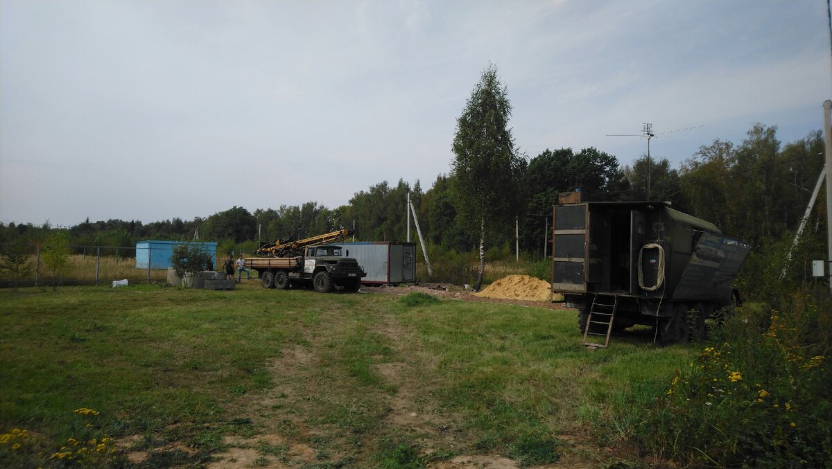 Приехали бурильщики