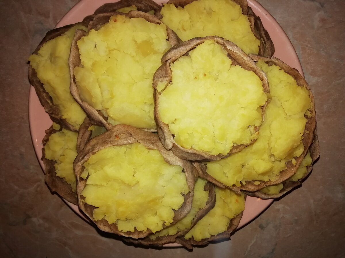 ржаные постные шаньги