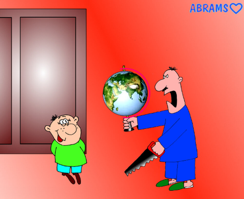 Карикатура-работа автора канала "Любовь - зла". ©All rights reserved