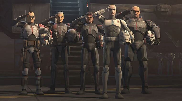 "Бракованная партия" и Эхо. Изображение с сайта Star Wars.