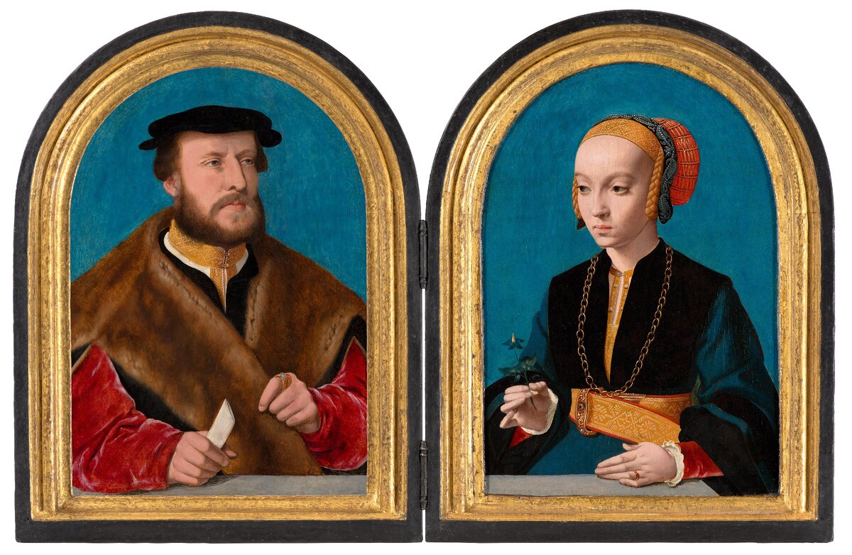 Портреты Якоба Омфалиуса и Елизаветы Беллинсгаузен