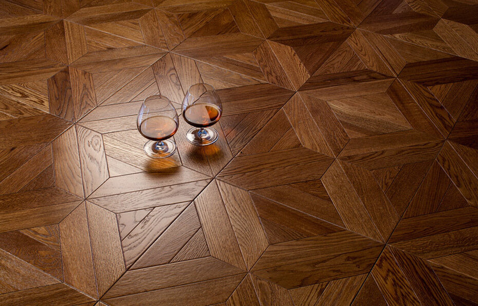 Паркет на полу в квартире