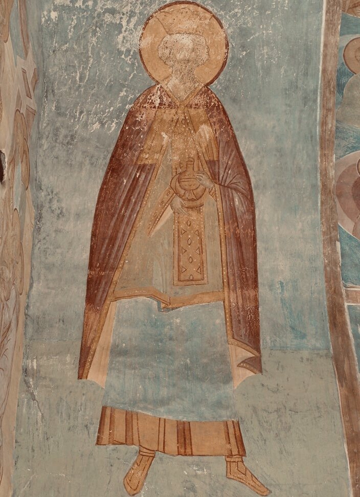 Первосвященник Аарон. Дионисий. Фреска.