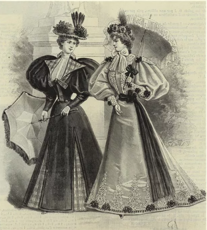 Первый складной зонт. 1715 год