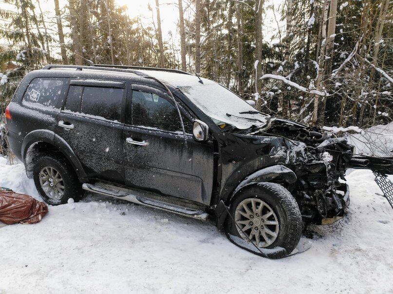Автомобиль после ДТП
