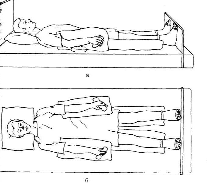 так должен выглядеть пациент при правильном выполнении манипуляции
