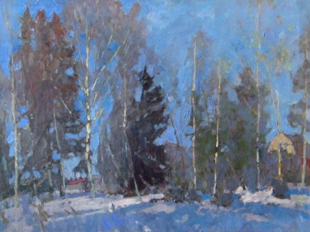 Картина «Март», 1961 г.