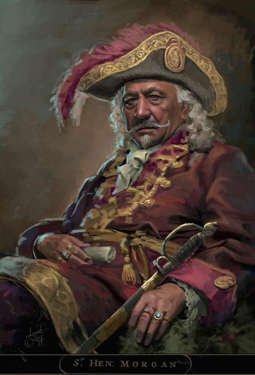 Генри Морган / © Edward Halmurzaev / edwardhalmurzaev.artstation.com
