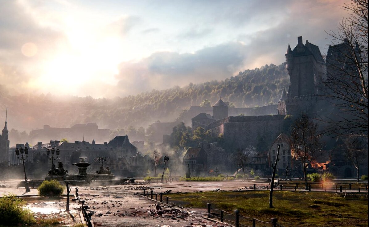Локация Химмельсдорф ( игра World of tanks, Мир танков).