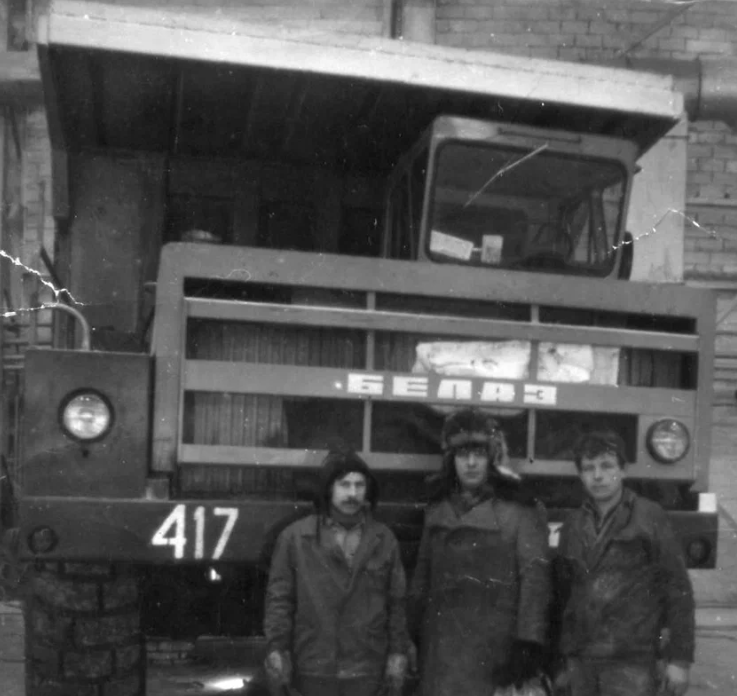 Фото автора. БелАЗ–548 с пяти ступенчатой ГМП. Уже дома!