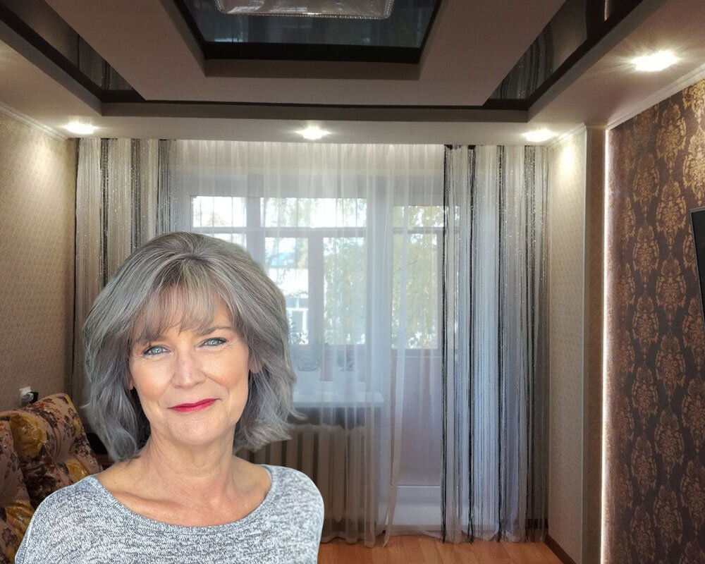 Осталась одна в 65 лет в своей двухкомнатной квартире