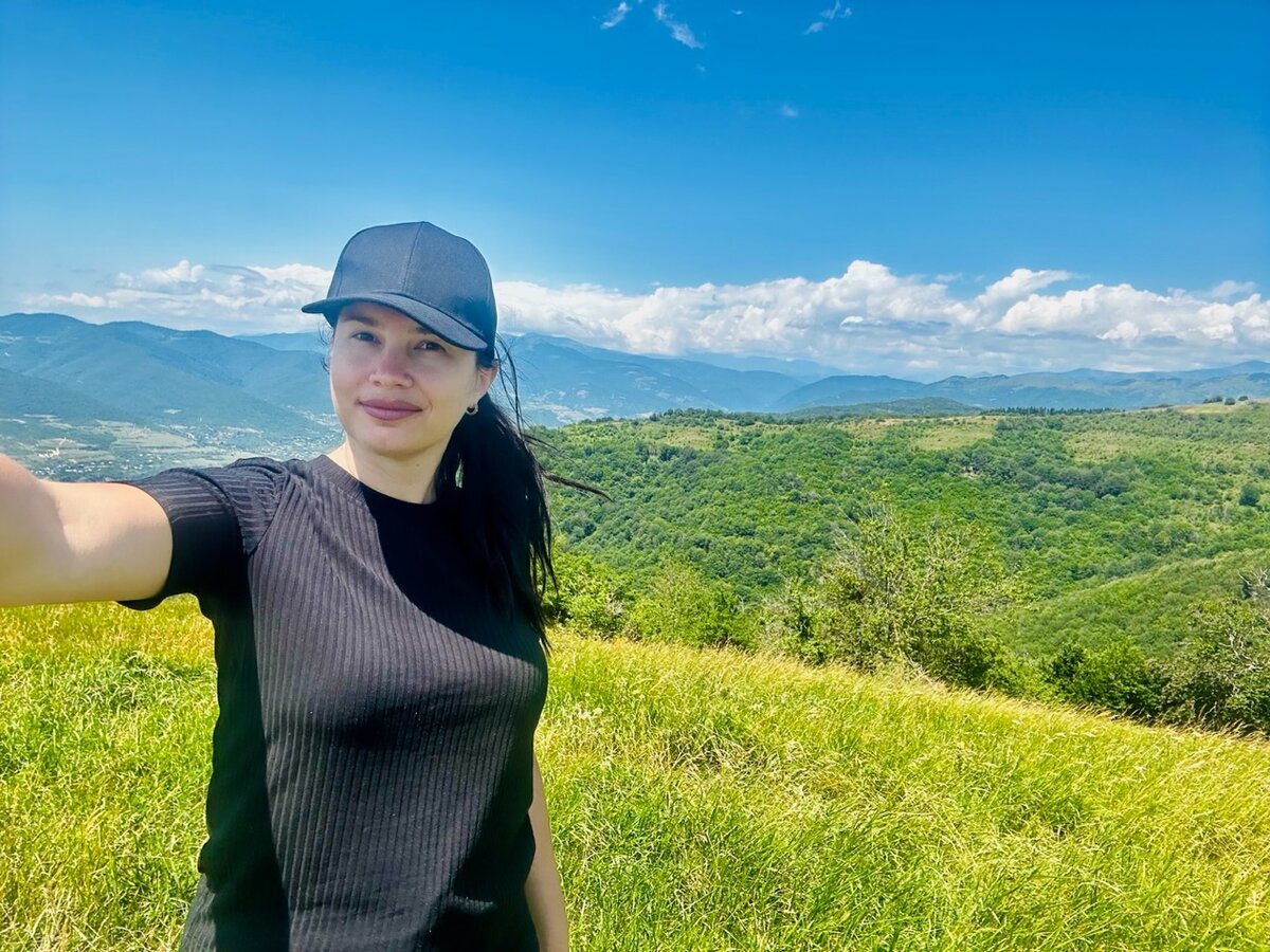 Вид на ущелье 