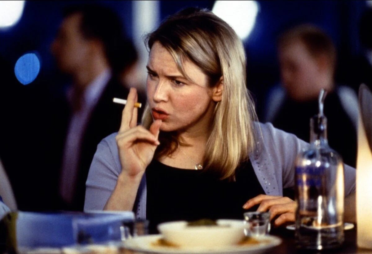 Бриджит в фильме глушит желание проанализировать свою жизнь.