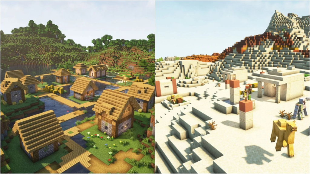 Как построить деревню в Майнкрафте - CQ