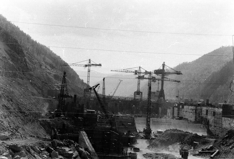 История энергетики России в фотографиях: Как строилась Саяно-Шушенская ...