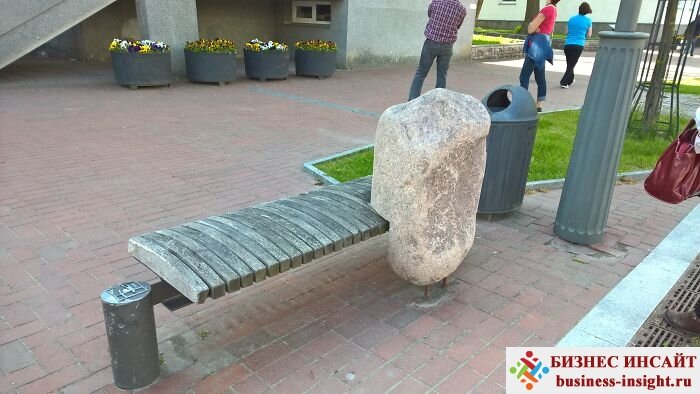 Креативные скамейки – бизнес на любителях посидеть