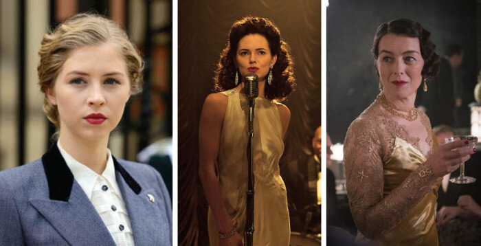 The Halcyon. Это уже сороковой год, поэтому главная героиня — служащая. Вторая — богема, третья — аристократка