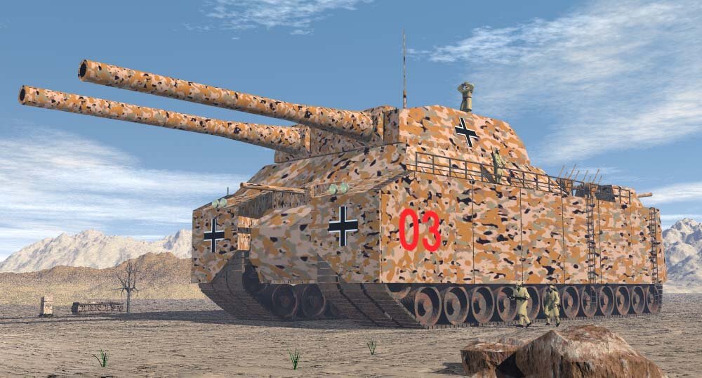 самый большой немецкий танк