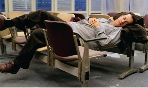 Снимок из фильма "Терминал"