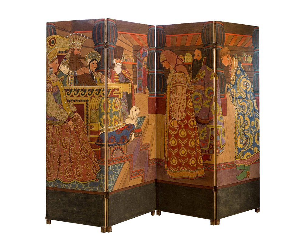 «Сказка о царе Салтане» — иллюстрации Ивана Билибина.