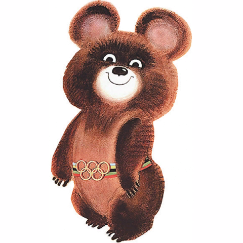 Значок «Олимпийский мишка»