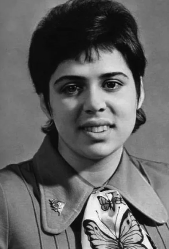 Ирина Роднина в молодости