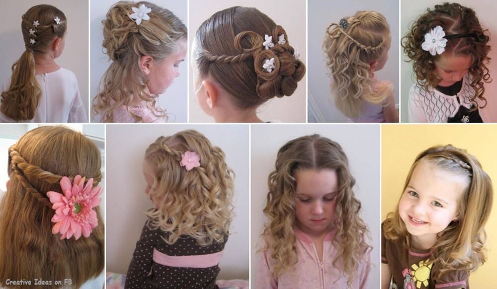 Детские прически на каждый день: укладки и элементы плетения на короткие волосы
