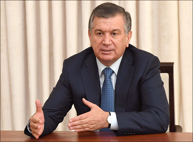 Шавкат Мирзиёев. Фото пресс-службы президента Узбекистана