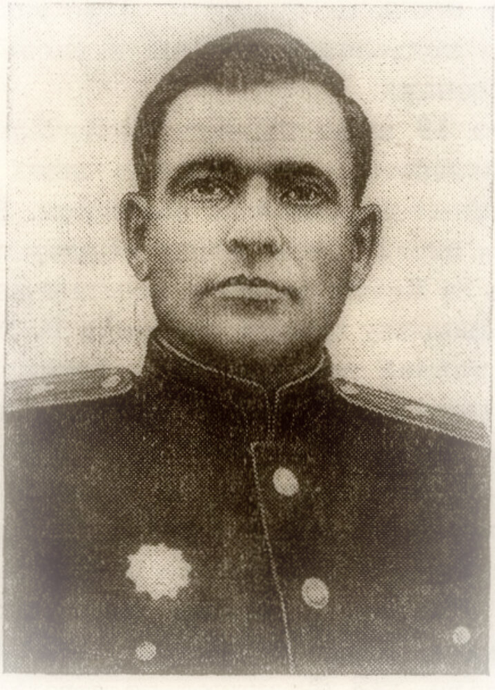Заместитель командира 455-го стрелкового полка по строевой части майор М. В. Сидорец.