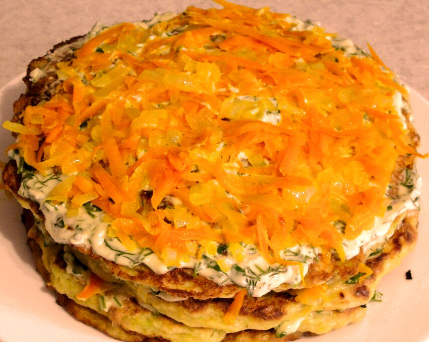 Торт из кабачков