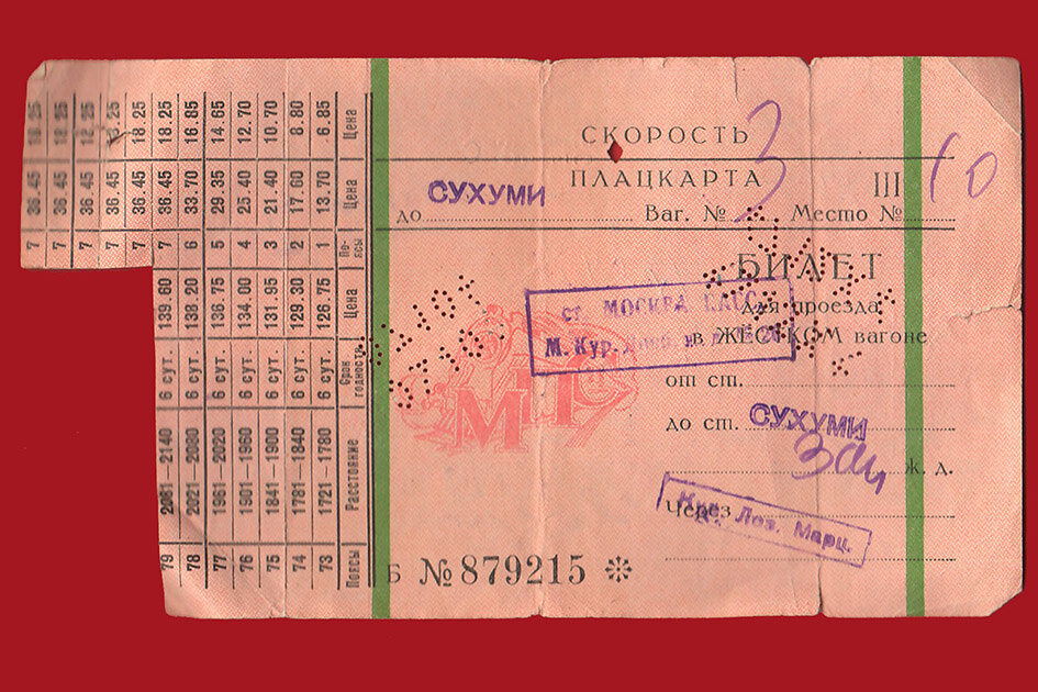 Билет до сухуми. Плацкарта билет. Железнодорожный билет СССР. Советский билет на поезд. Билет на поезд плацкарт.