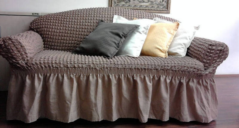 Как сшить съемный чехол на диван своими руками | Шитье & DIY | Дзен
