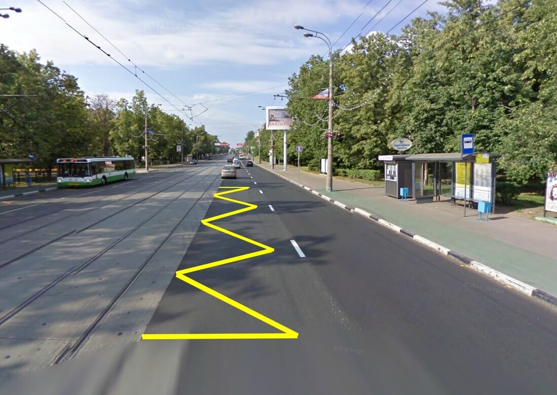 Дорога по правую сторону