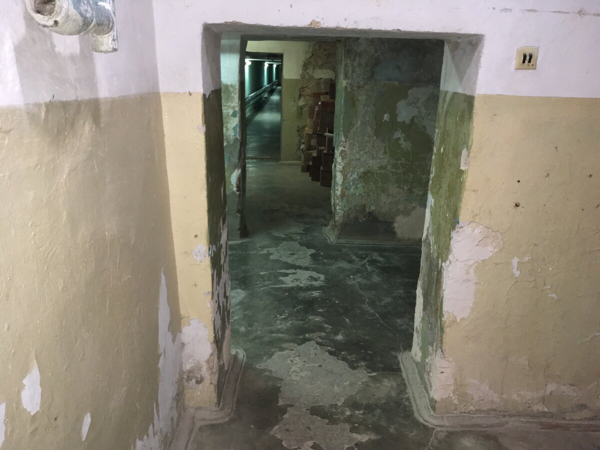 Подземный переход между отделениями в Перинатальном центре г. Йошкар-Олы