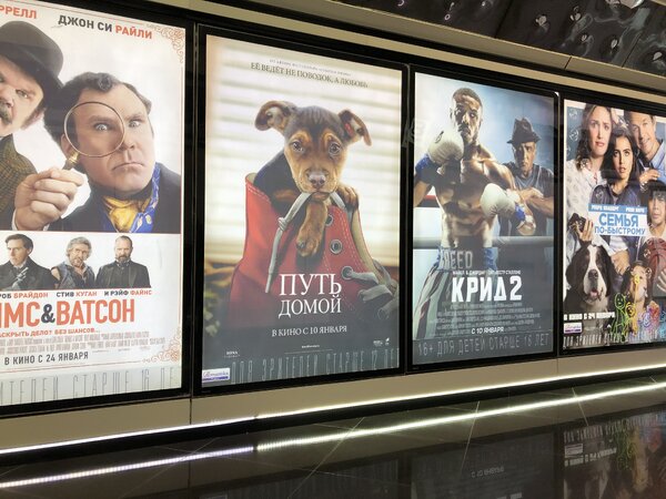 В кинотеатре
