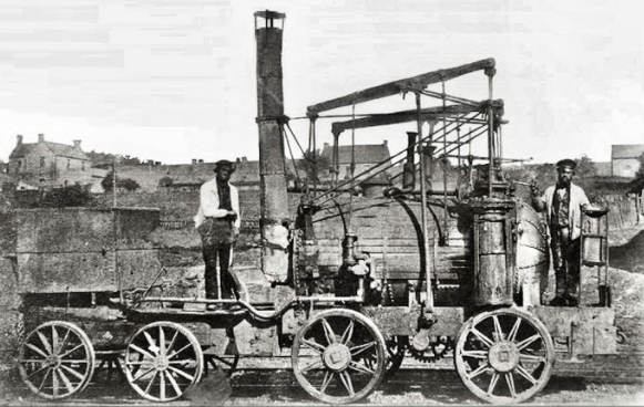 фото с сайта colors.life  Паровоз «Catch Me Who Can» («Поймай меня, кто сможет»)