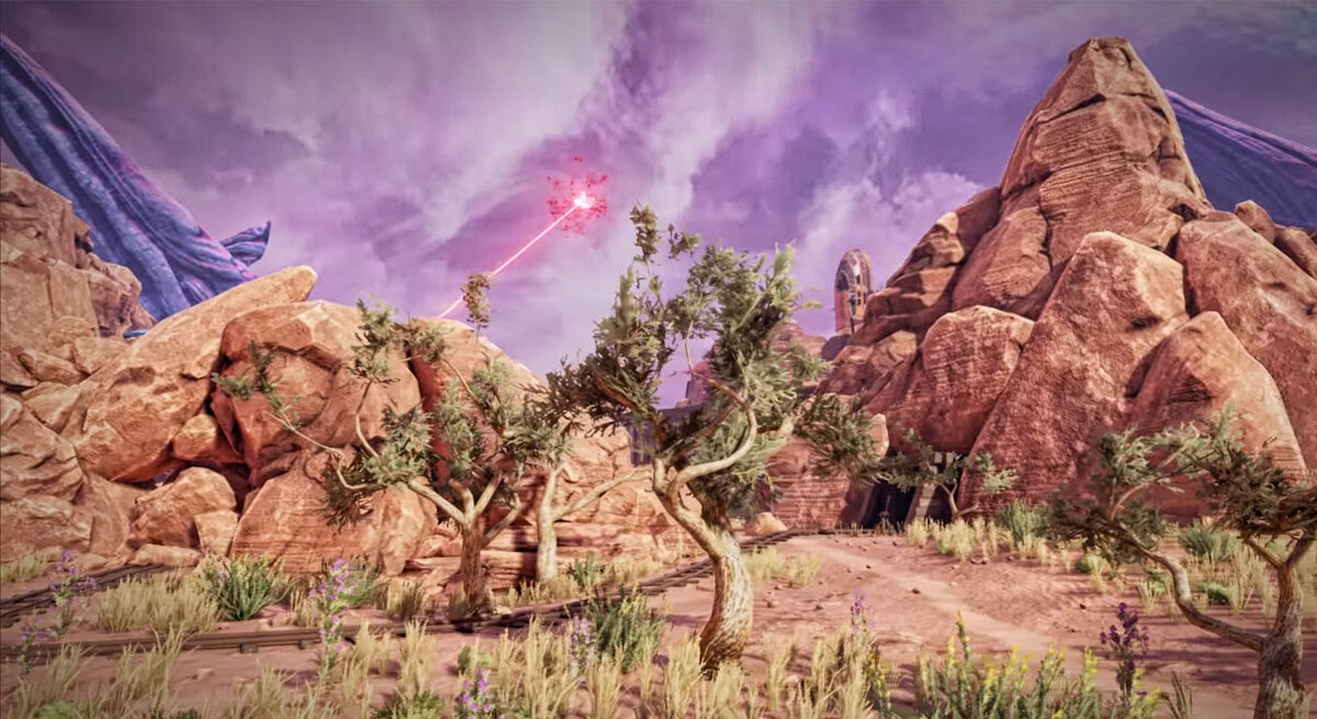 Скриншот из игры Obduction