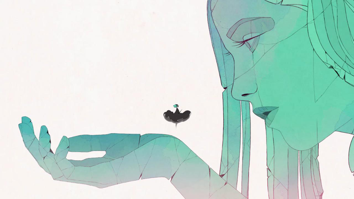 Кадр из игры Gris