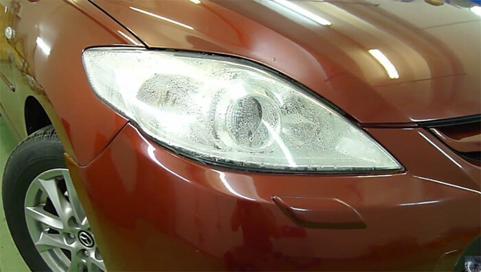 Головная оптика Mazda 5, фото: youtu.be/zJmOl7uaOGU