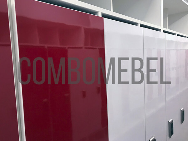 Глянцевые фасады из слоистого HPL пластика