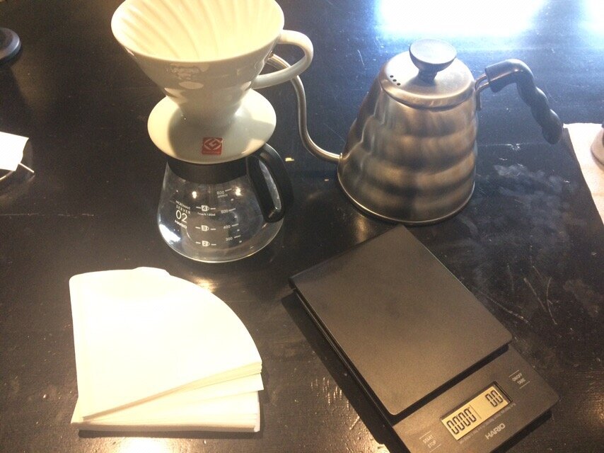 Набор для приготовления пуровера.