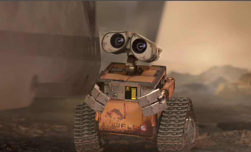 Кадр из мультфильма "ВАЛЛ-И"