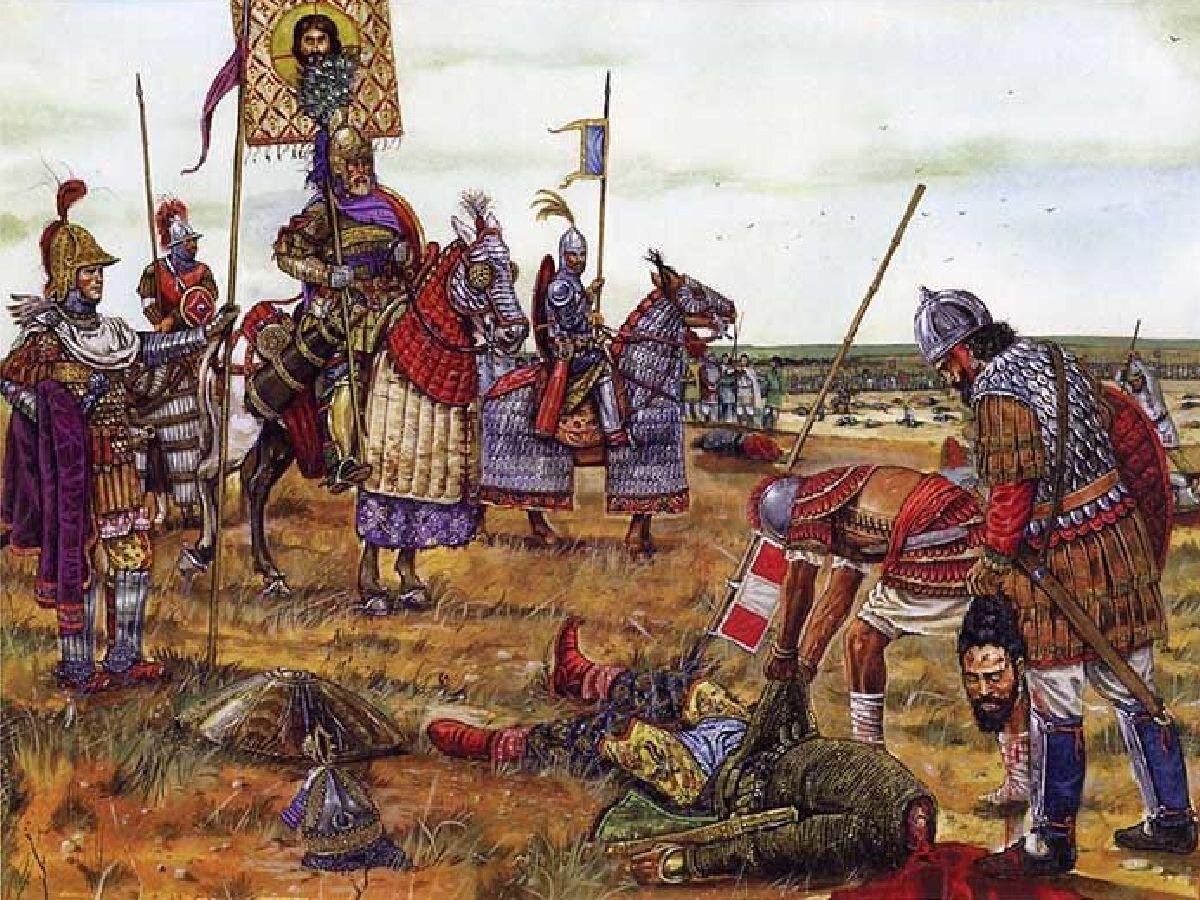 Пока что Византийцы побеждали, но это не надолго