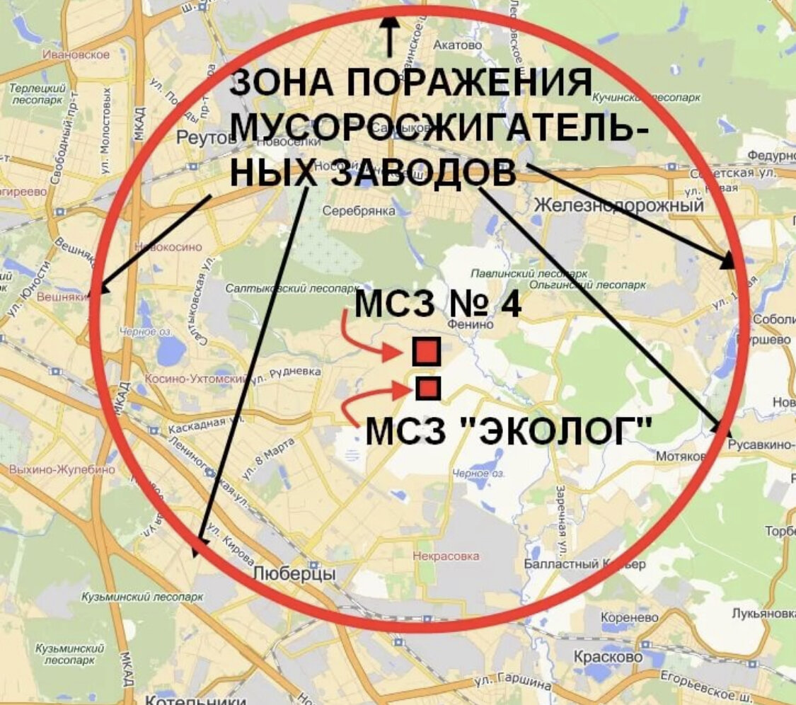 Проект мусоросжигательного завода в московской области