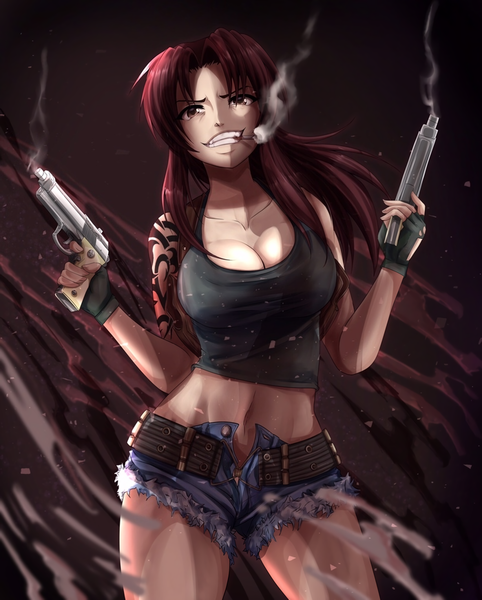 Жестока, цинична и прагматична. Вспыльчива и импульсивна. Без раздумий пускает в ход оружие по малейшему поводу. Жадна до денег, любительница быстрой наживы. Живёт сейчас, не задумываясь о завтрашнем дне, так как не знает, доживёт ли она до него. Большая поклонница вестернов. Атеистка.